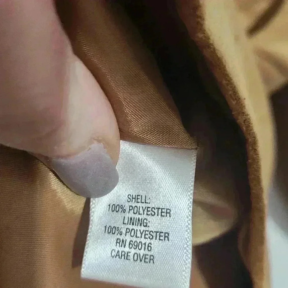 Studio Works Suede like jacket, size 16 - Picture 3 of 10